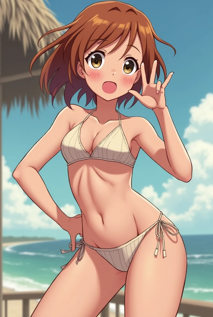 make ochaco uraraka from anime my hero academia naked