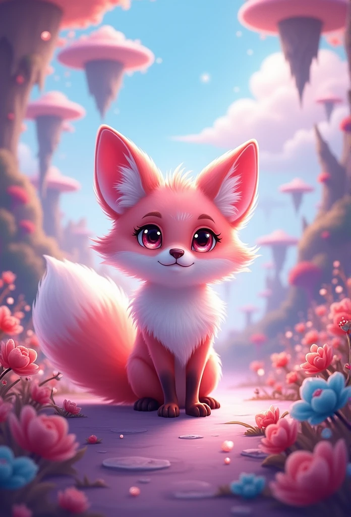 Garibas fox pink