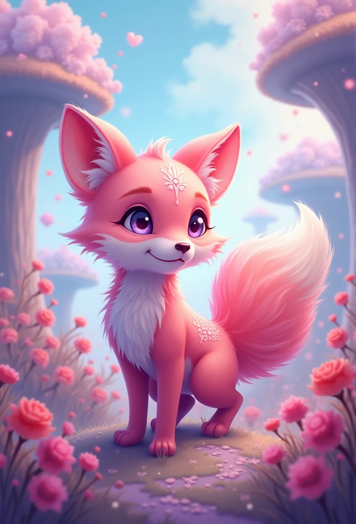 Garibas fox pink