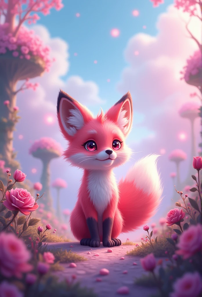 Garibas fox pink