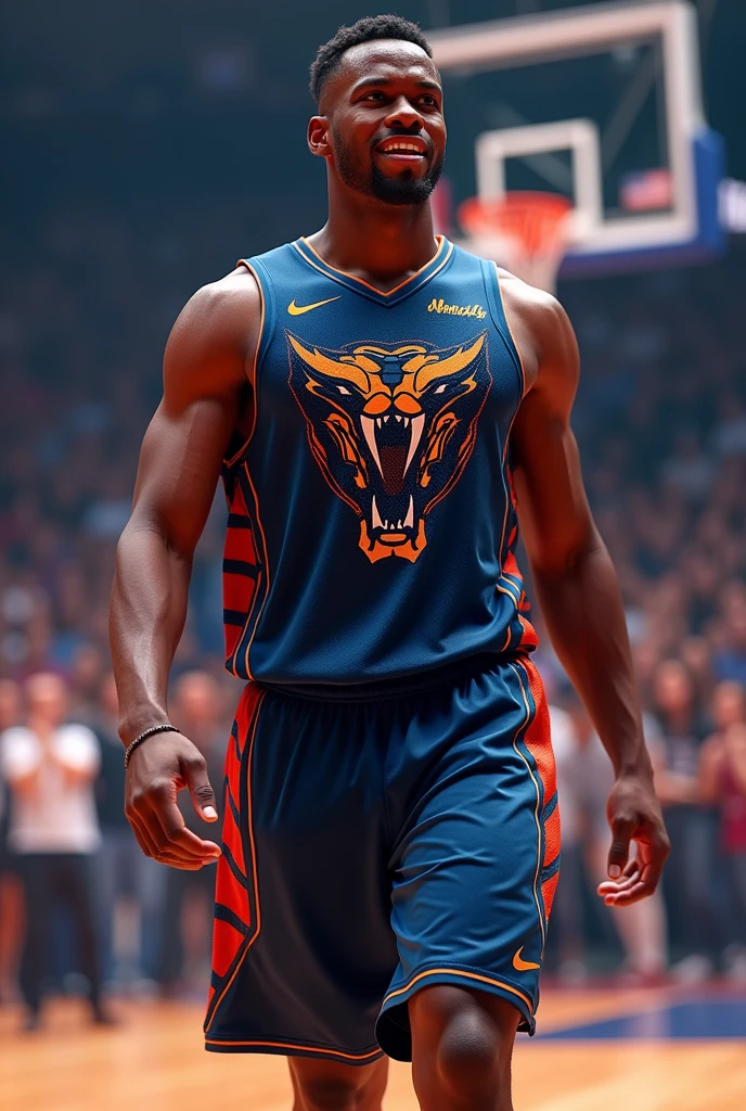 create a viper basketball jersey and short