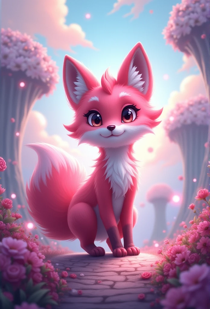 Garibas fox pink