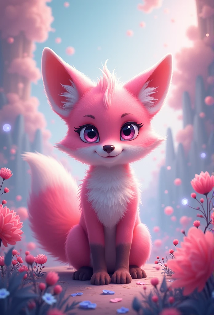 Garibas fox pink