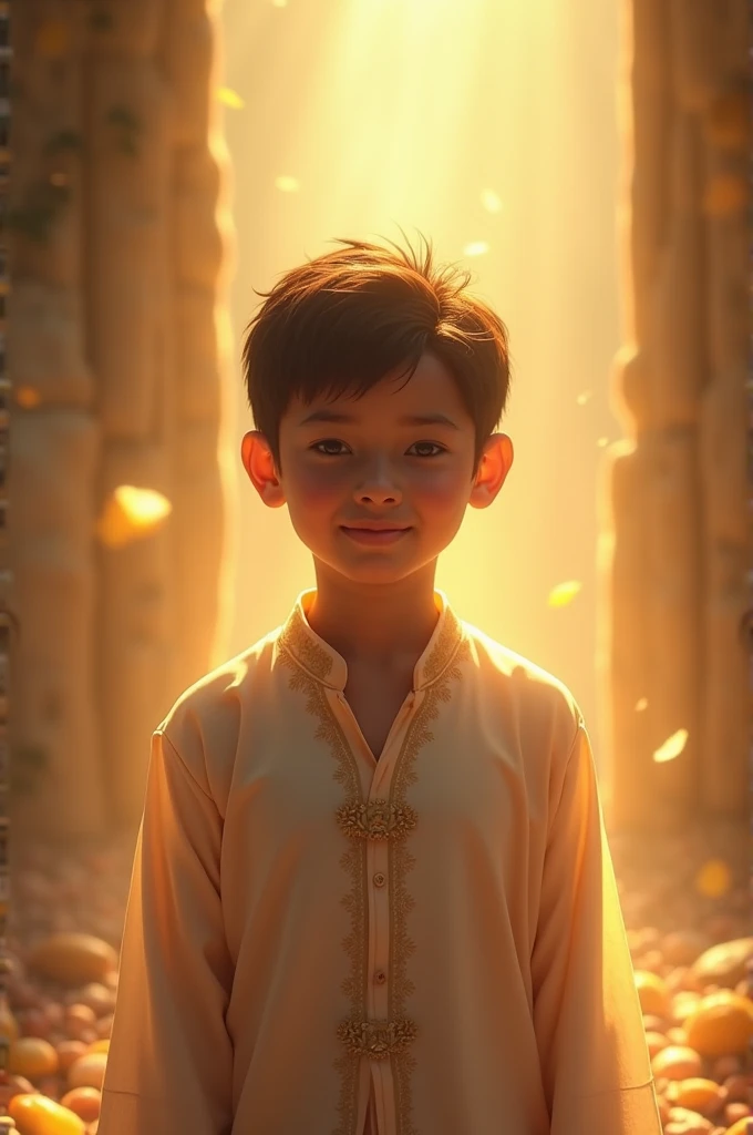 Mhadev blessed with 1 boy boy shirt name govind Meena