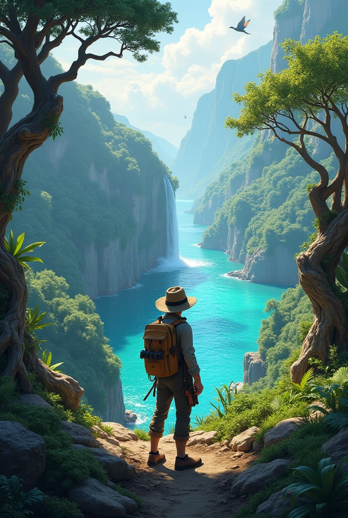 Adventure to a hidden island