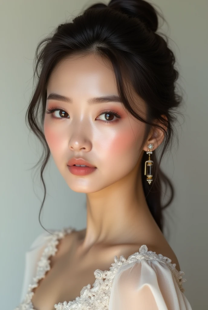realistic model woman