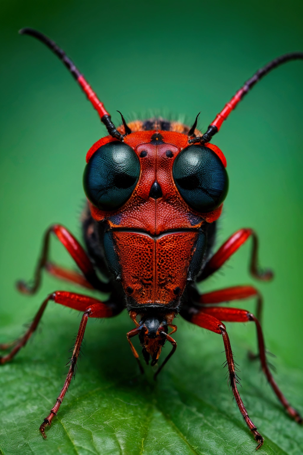 Insect, close-up, macro, devil, horror