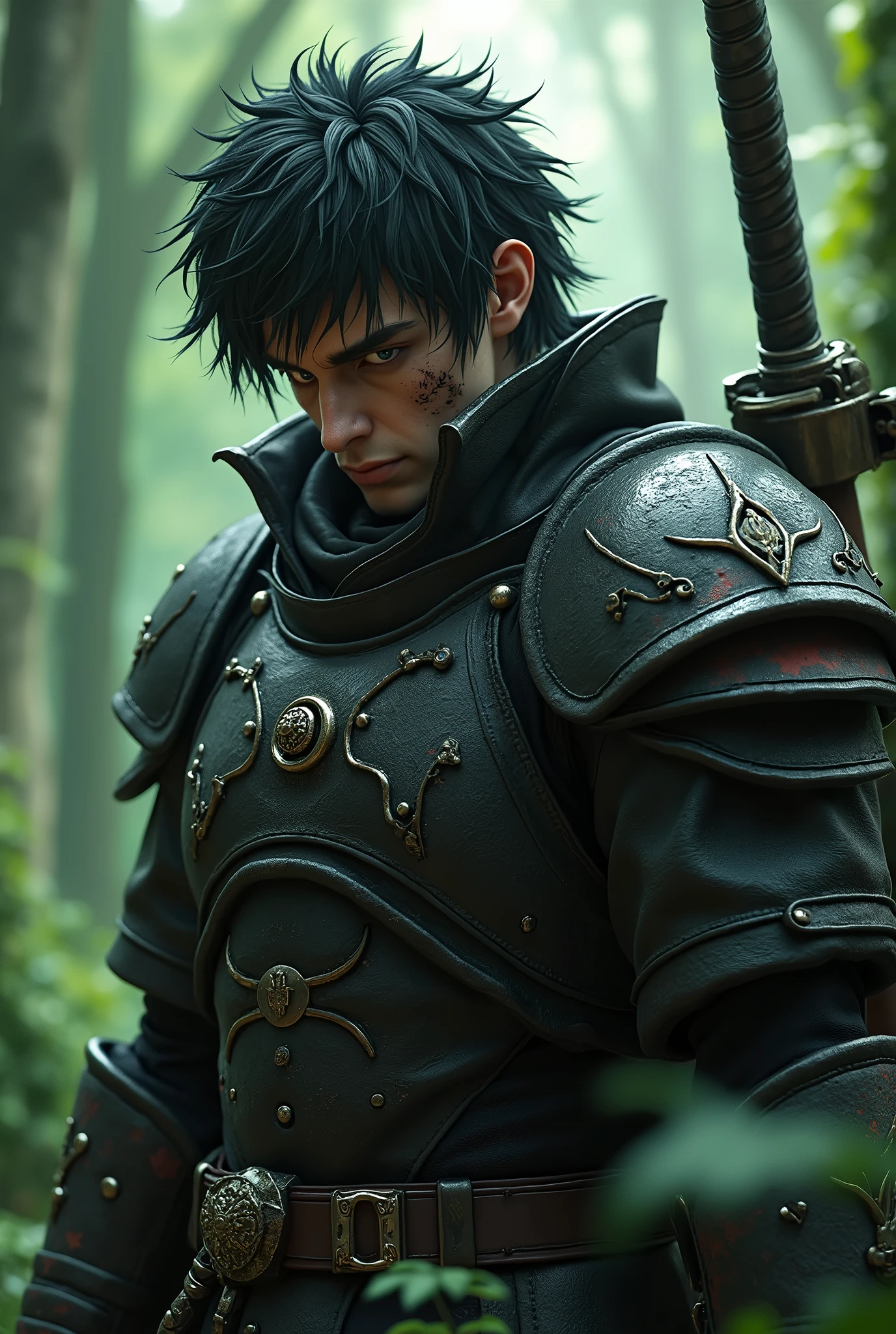 Guts from Berserk, forestpunk, Photorealism, punkcore, sketch

Guts from Berserk, forestpunk, Photorealism, punkcore, sketch


--ar
 16:9
Guts (berserk) --wings 6--stylize 250 hyperrealistic, realistic renatosphere, epic 3D realism, best in wlop, kan liu, daz3d, trends in CGsociety, hyper-detailed realistic style, completo cosplay, by Ric Nagualero, album, hyung tae kim, 8k, irreal engine 5, film composition, hyper-detailed realistic portraits, 3D game art, CG Society, Fantasyart, hd art of season, realistic aesthetic, cinematic lighting, border light, smooth light, border light de filme, fine glow, ultradetailed, 8k, realistic use of light and color, cinematic light, rendered in cinema4d 500–1000 AD -- ar 3:4 --niji 6 --stylize