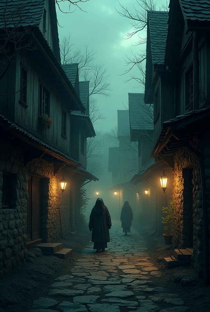 In a small, spooky village