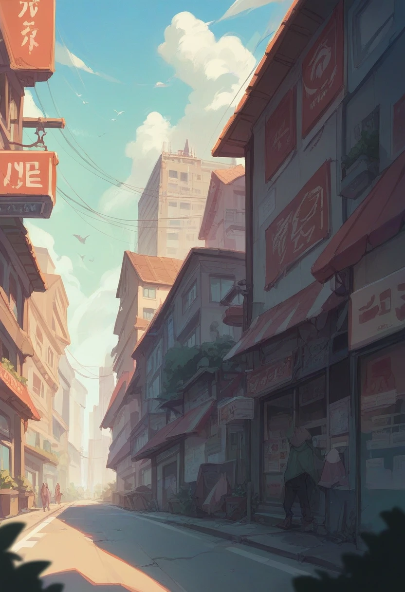 Graphic design a city