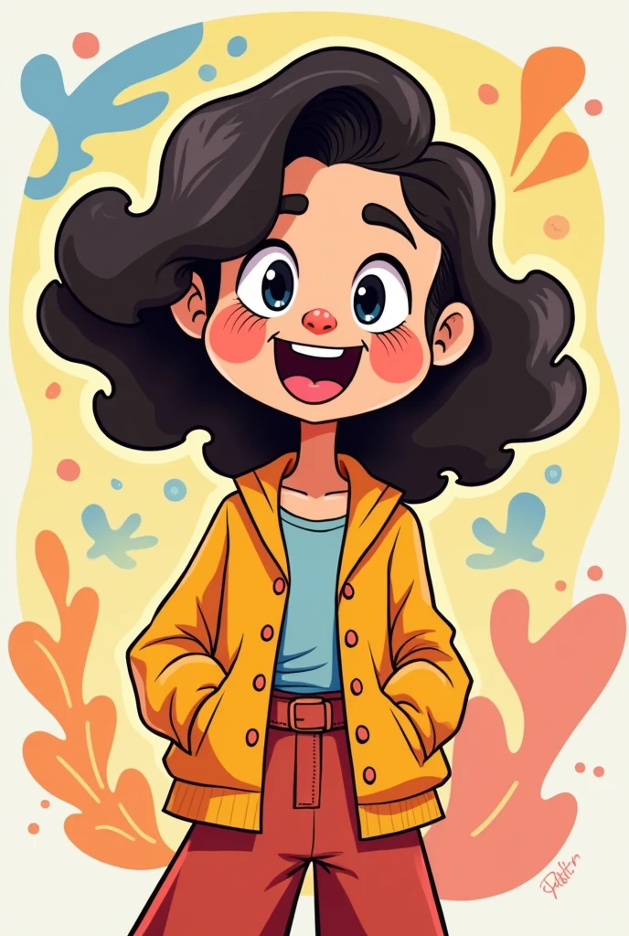Make this same model in cartoon style