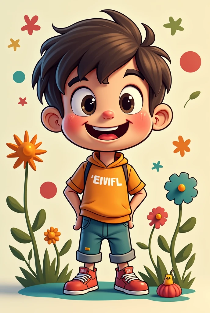 Make this same model in cartoon style