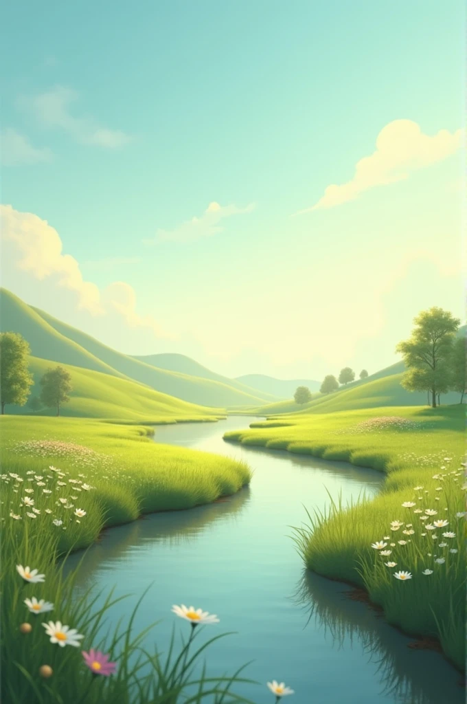 Create an image that reflects peace, tranquility and serenity