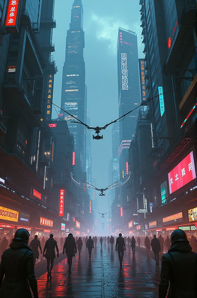 cyberpunk city wallpaper