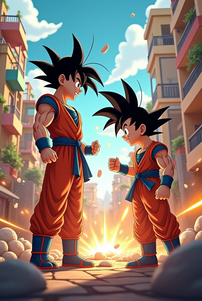 Goku vs chaves