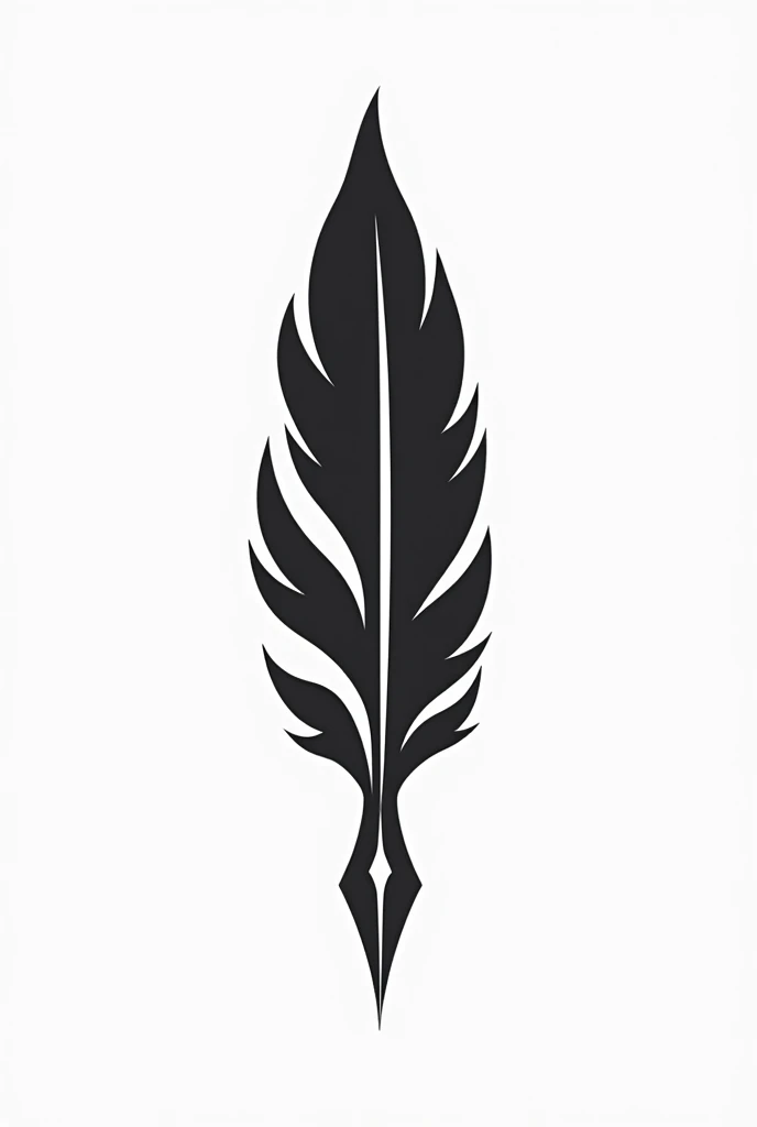 Create a logo for a newspaper that will be called "Between inks and letters" with a png background