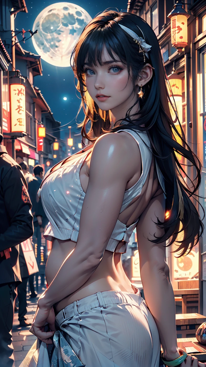 "Enjoy a visual feast as you witness the incredible transformation of beautiful 18-year-old Saitama wearing a t-shirt and shorts. A creature of unparalleled strength and temperament. With short black hair, Brilliant personality and piercing beautiful eyes, this is a movie full of energy that will surprise you.