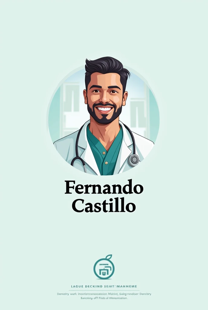 create a logo for a dentist, name fernando castillo