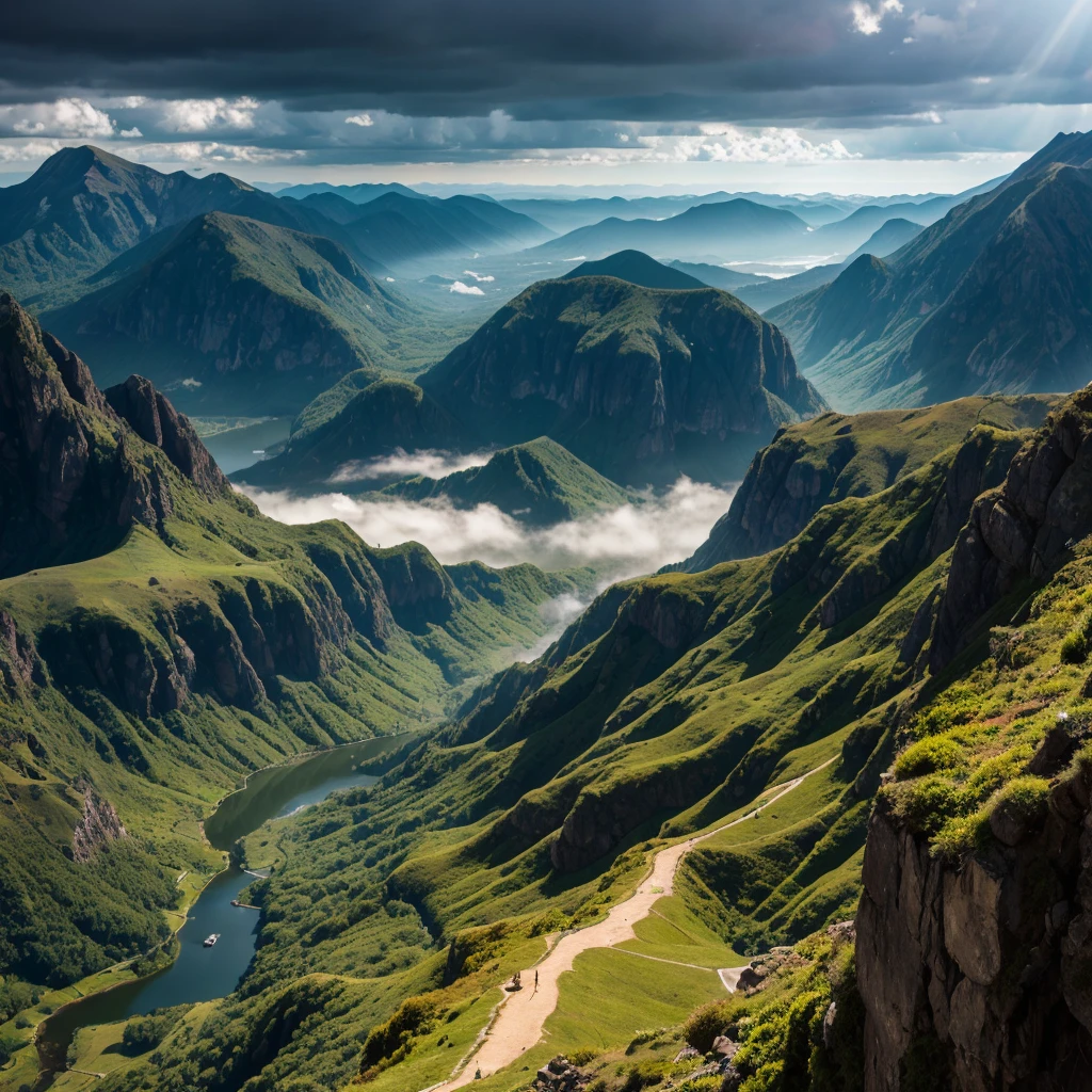 Landscapes of Heaven and Hell

