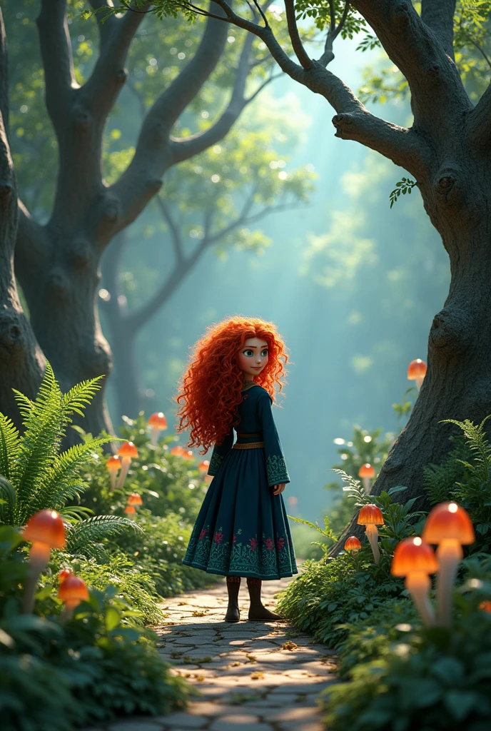 make the brave disney garden