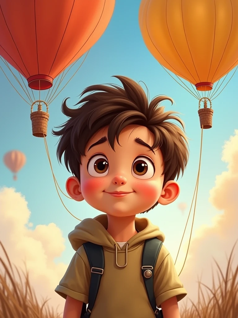 genrate sperate image of boy from up Promt