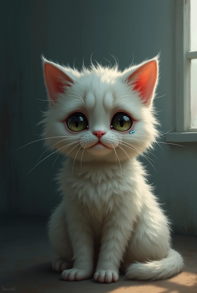 Crying cat