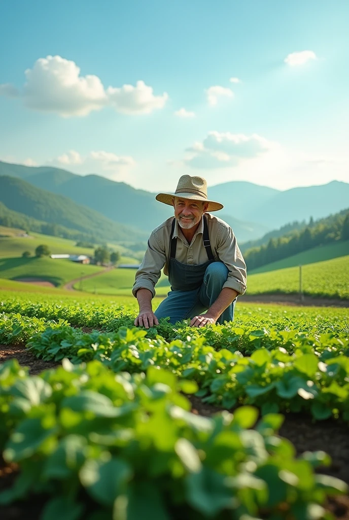 Make a cover photo for my project.project name is Environmental sustainability in agriculture