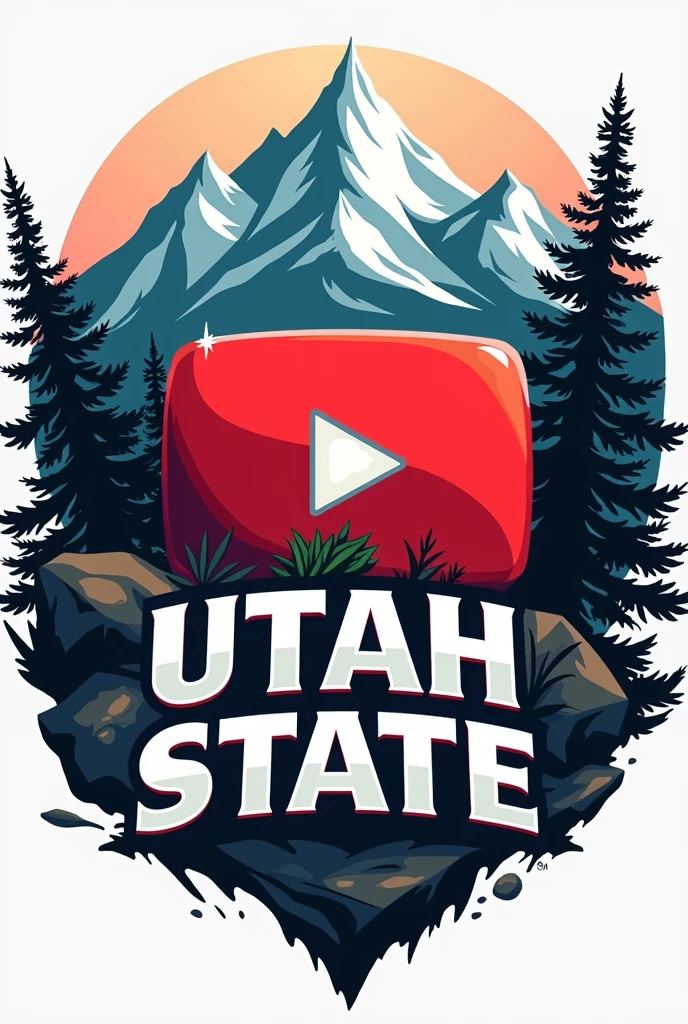 Utah state roleplay youtube logo
