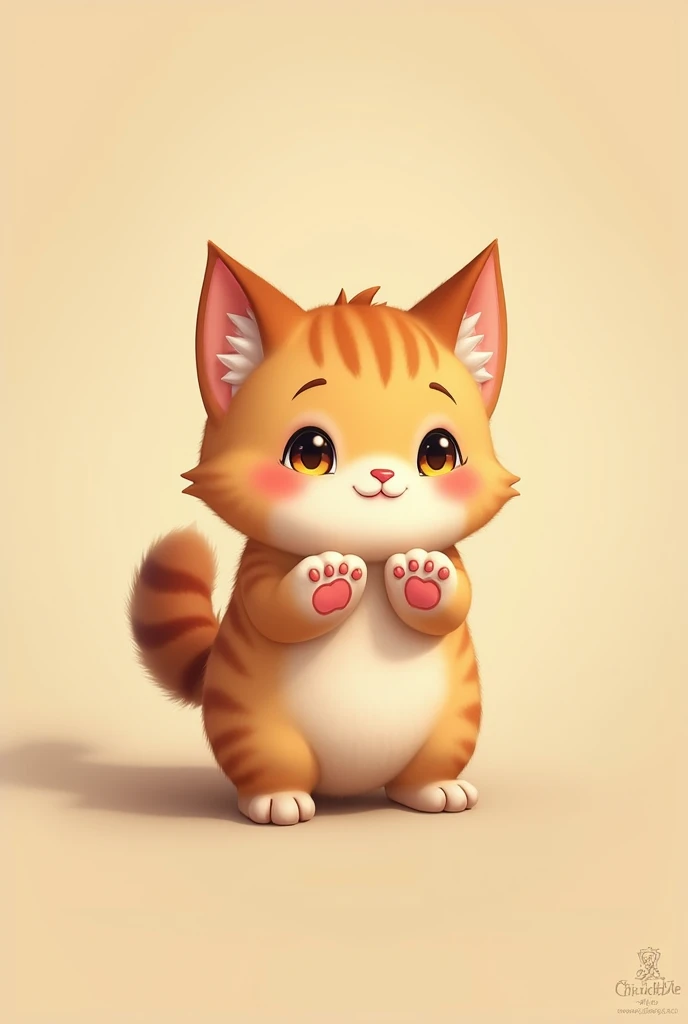 Digital art, furry humanoid anthropomorphic cat, blushing feetpaws focus, shota cub, 2d
