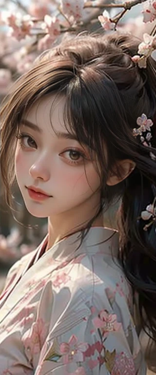 A 1 Japanese girl amidst blooming sakura (cherry blossom) flowers. She should have a youthful and serene beauty, with soft, delicate features that highlight her age. Her hair is styled elegantly, perhaps with a few sakura blossoms tucked into it. She is turned slightly, giving a graceful profile view while her gaze is directed towards the viewer or slightly downward, capturing a gentle and introspective expression. The sakura flowers should be in full bloom around her, with petals softly falling and creating a dreamy, ethereal atmosphere. The background should be a blur of pink and white blossoms, adding to the overall feeling of tranquility and natural beauty.
Steps: 25, Sampler: Euler, Schedule type: Simple, CFG scale: 1, Distilled CFG Scale: 3.5, Seed: 442740014, Size: 1152x792, Model hash: c161224931, Model: flux1-dev-bnb-nf4