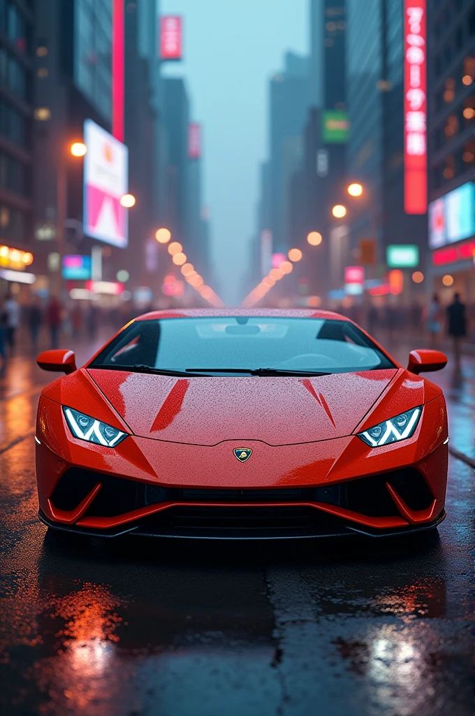 A car of the Lamborghini brand 