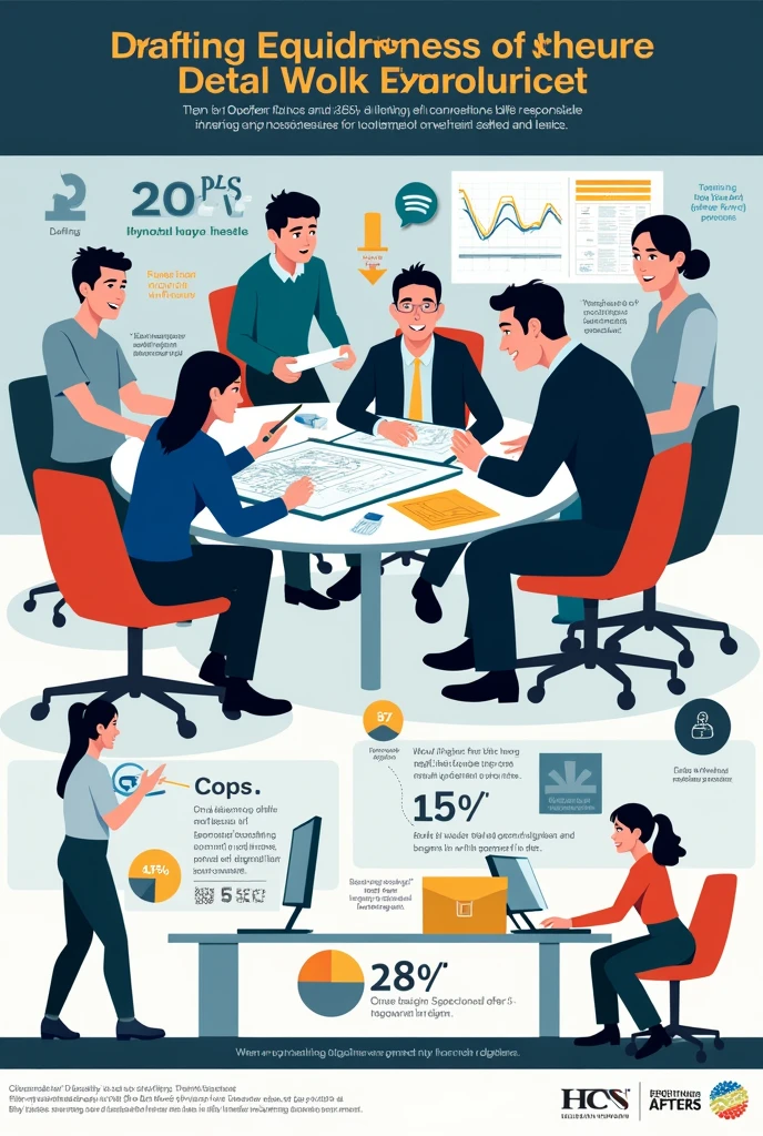 Make a poster, about Occupational safety and health related to drafting technology