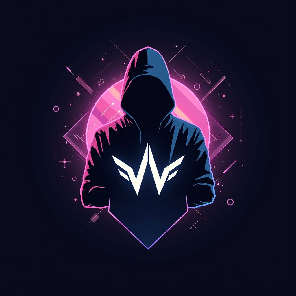 Logo for a computer games channel on youtube, called "Virtuous Gamers"