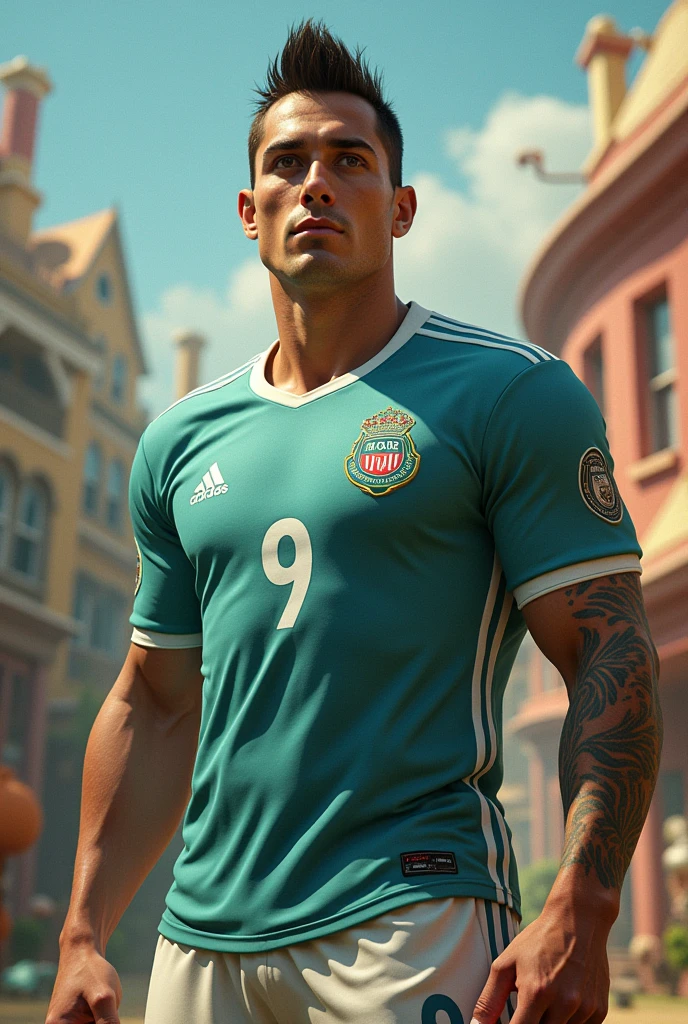 Robert Lewandowski and Mike Wazowski