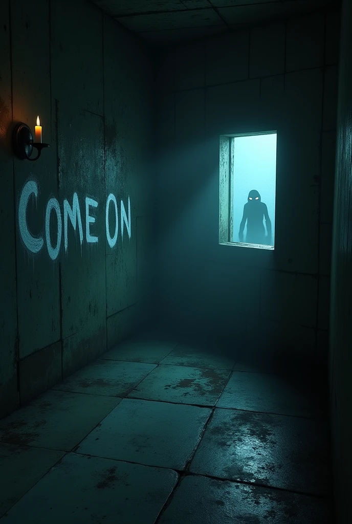 high res, horror theme, seek, no humans, monster, no mouth, darkness, black eyes, silhouette, dripping, standing, point, solo, room, hotel hallway, sidelit, darkness, evil, <lora:seek:1>