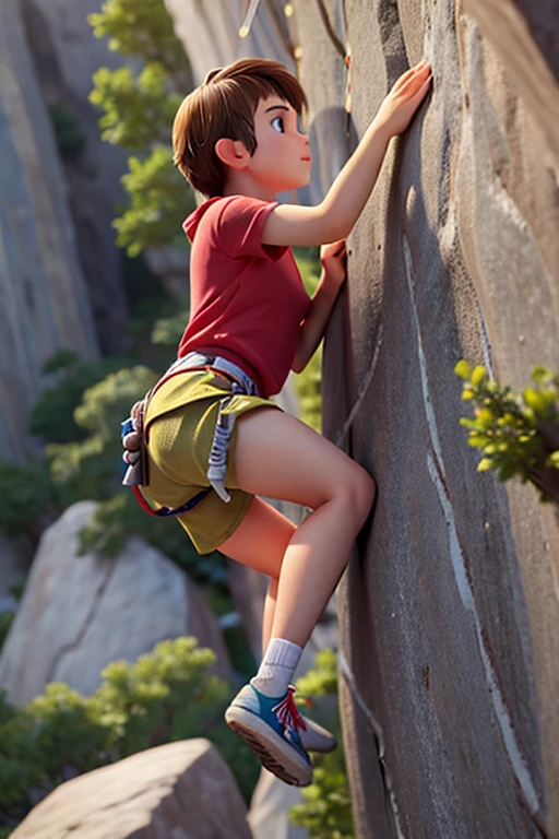 rock climbing