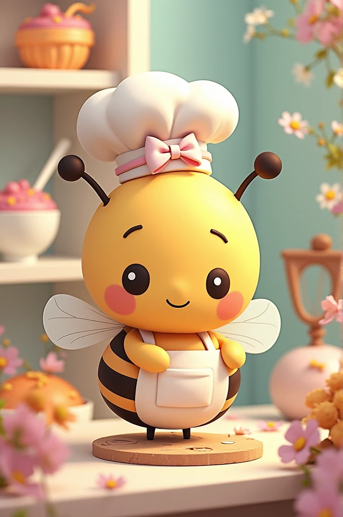 create a kawaii cooking bee
