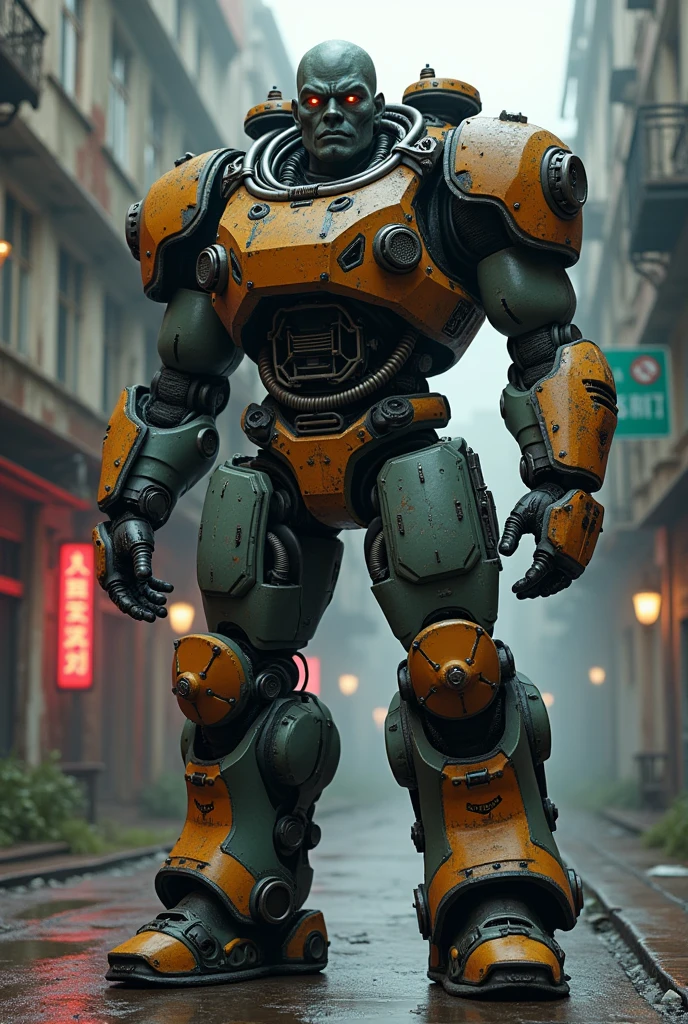 diesel punkai, male, Military Robot Prosthetics