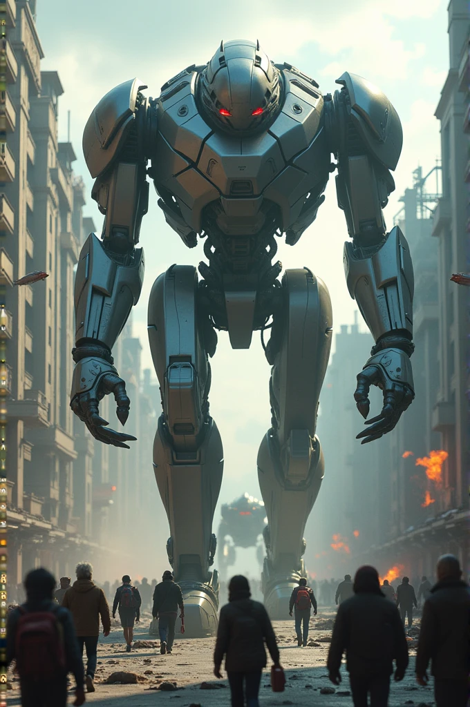 Robot attack in Earth 🌎