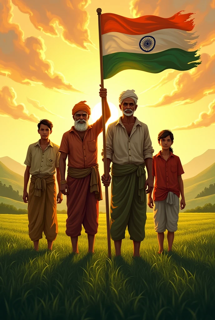 किसानों की मैं ताकत, जवानों का गर्व,