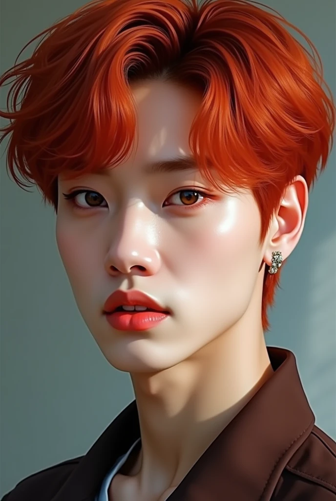 Park Jimin ruivo