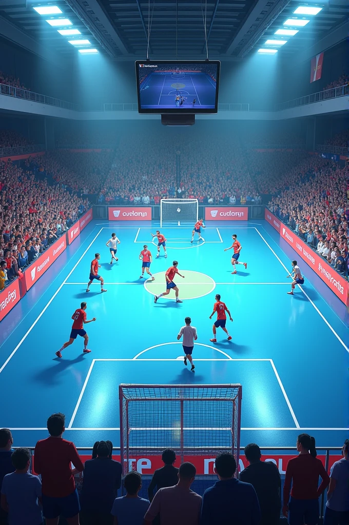 Generates a futsal court