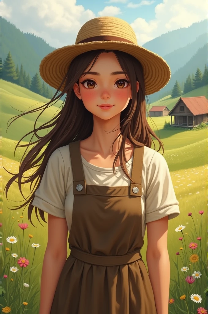 There was a country girl about 17-1 who was a person