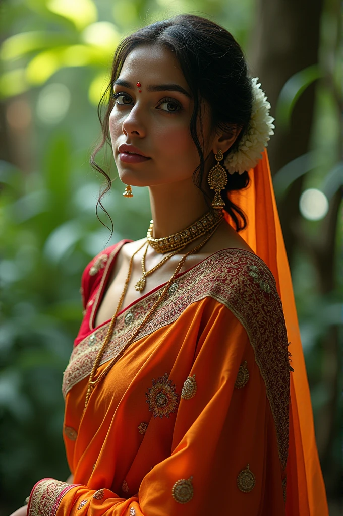 Indian women image saree