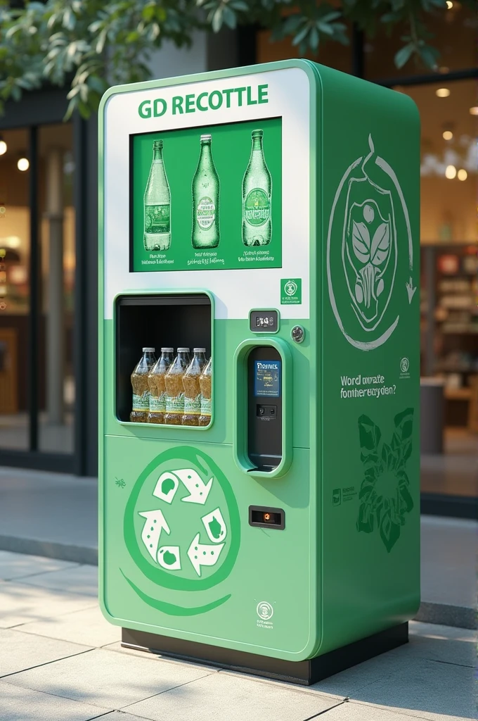 Bottle recycling machines, that provide discount vouchers
