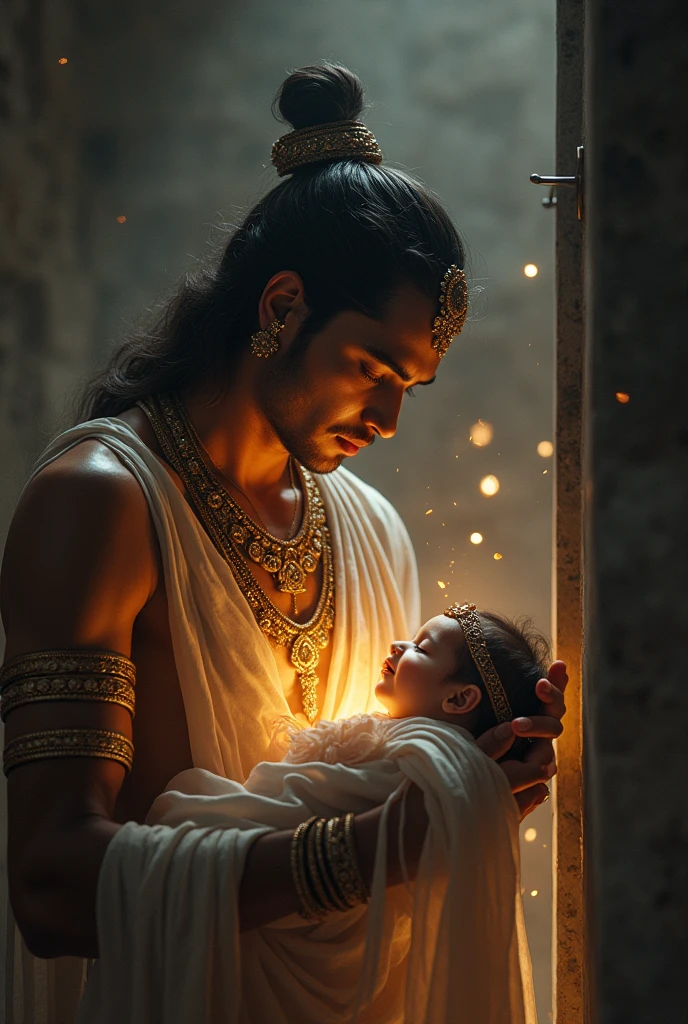  Krishna born in jail with his mother
