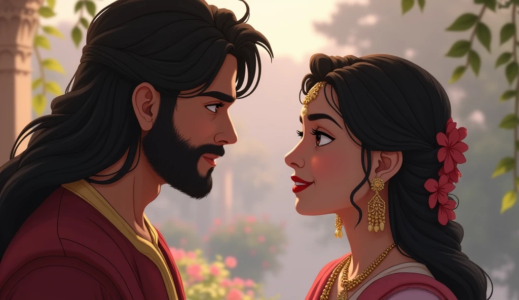 .Shagufta looked at Akbar and smiled, saying, "No problem, I enjoyed being a queen in my dreams that night. And that's enough for me."