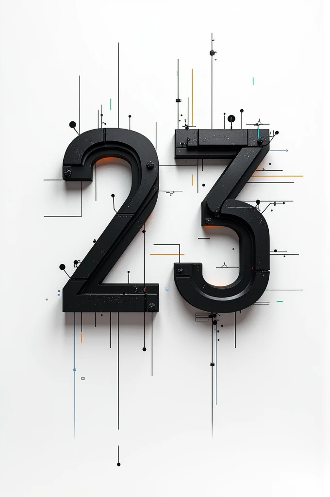 Design of number 23