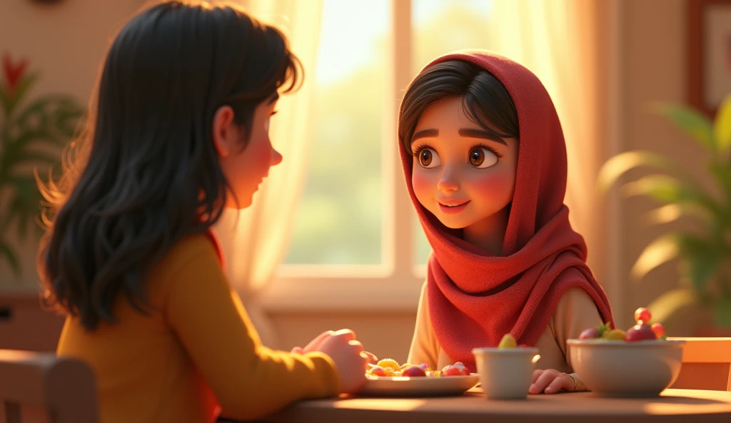 3d cinematic; simplicity and cheerful nature. He realized that Shagufta wasn't foolish; rather, she was a wise woman who embraced the small joys of life with a big heart.