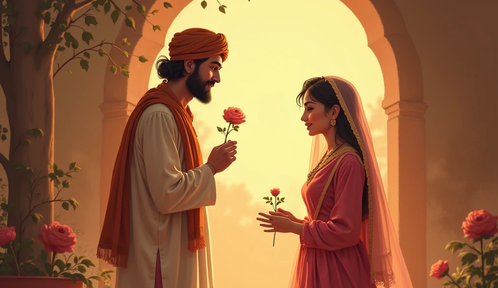 From that day on, Akbar stopped making fun of Shagufta and began to appreciate her. And Shagufta, with her simplicity, always knew the secret to staying happy.